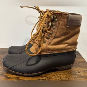 Sperry Top Sider Women’s Brown Waterproof Boots Size 5